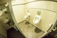 Toiletten Urinal vorher